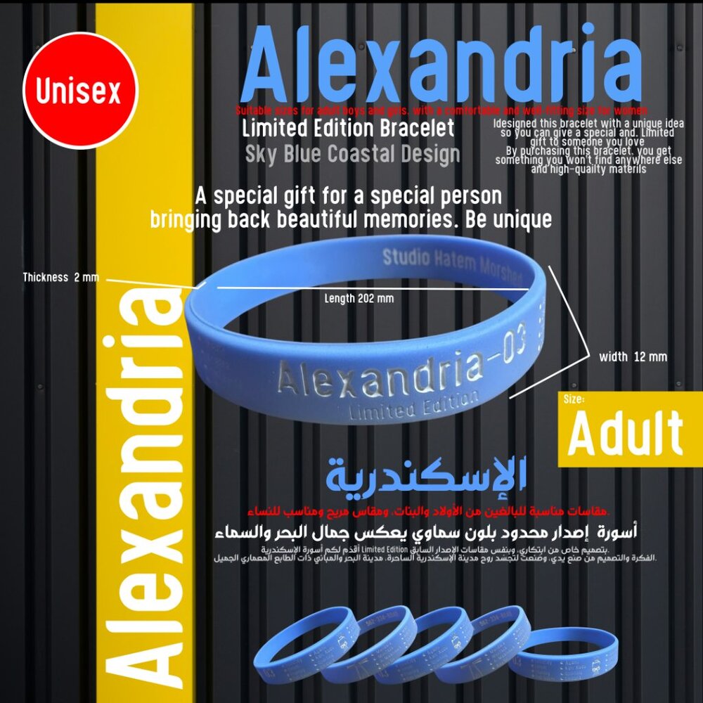 Alexandria Limited Edition Adult Bracelet – The Memory Bracelet